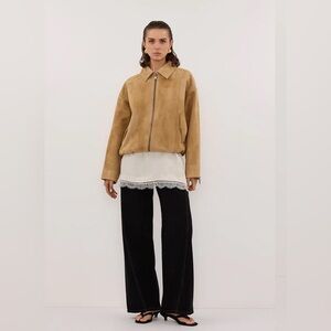 DISSH Carson Jet Black Wide Leg Jean